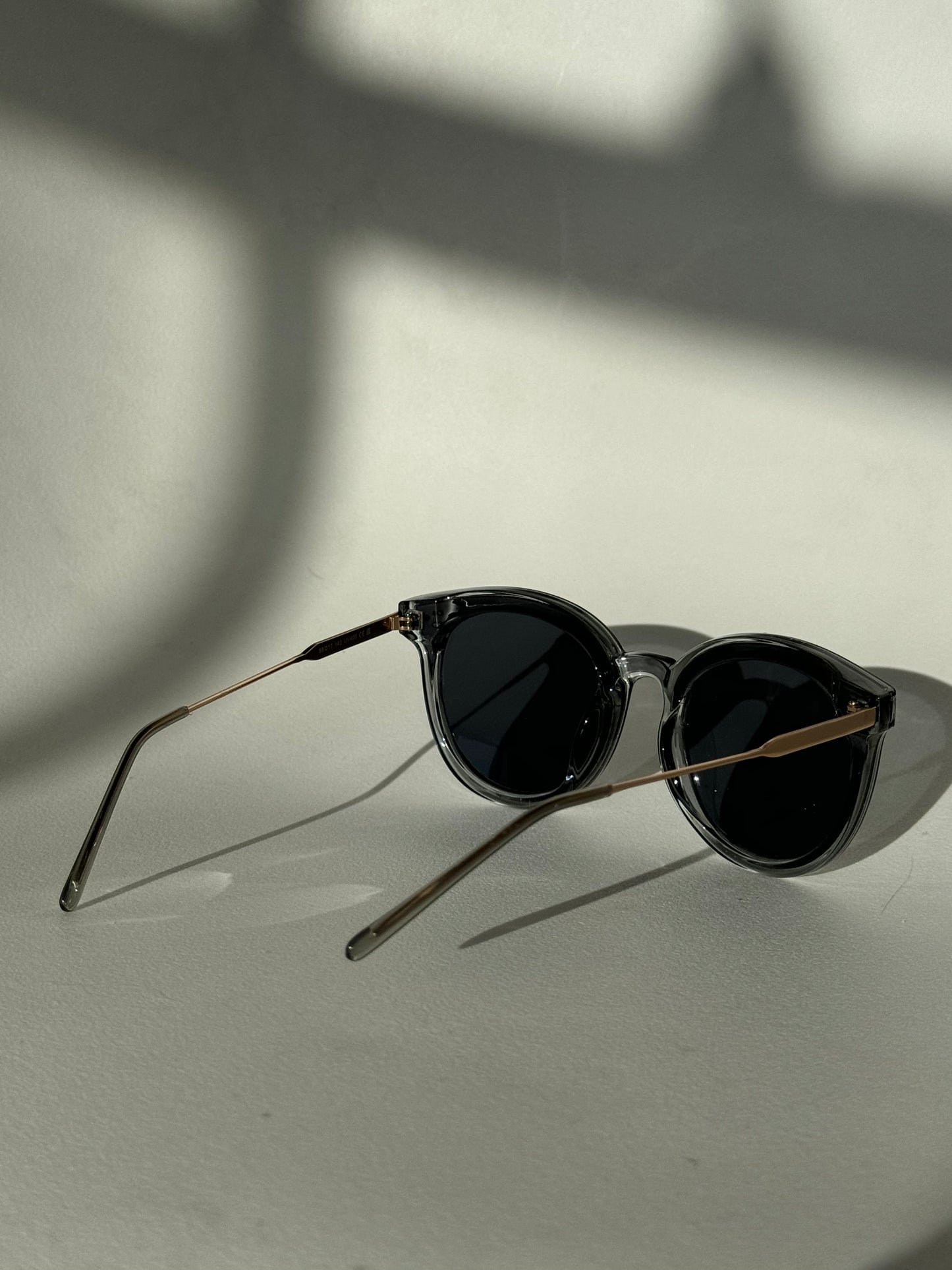 Priscilla Tri Stud Sunglasses In Smoke
