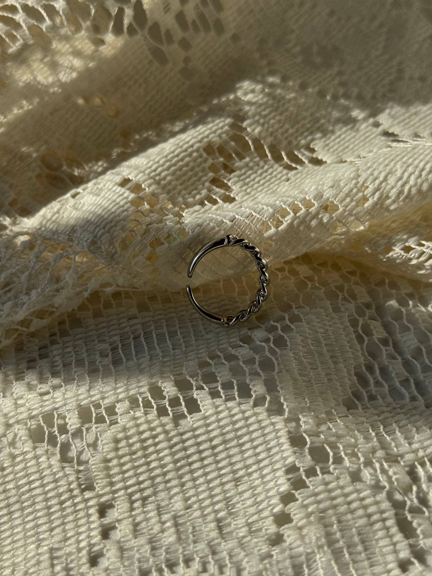Helena Classics Link Ring In Silver