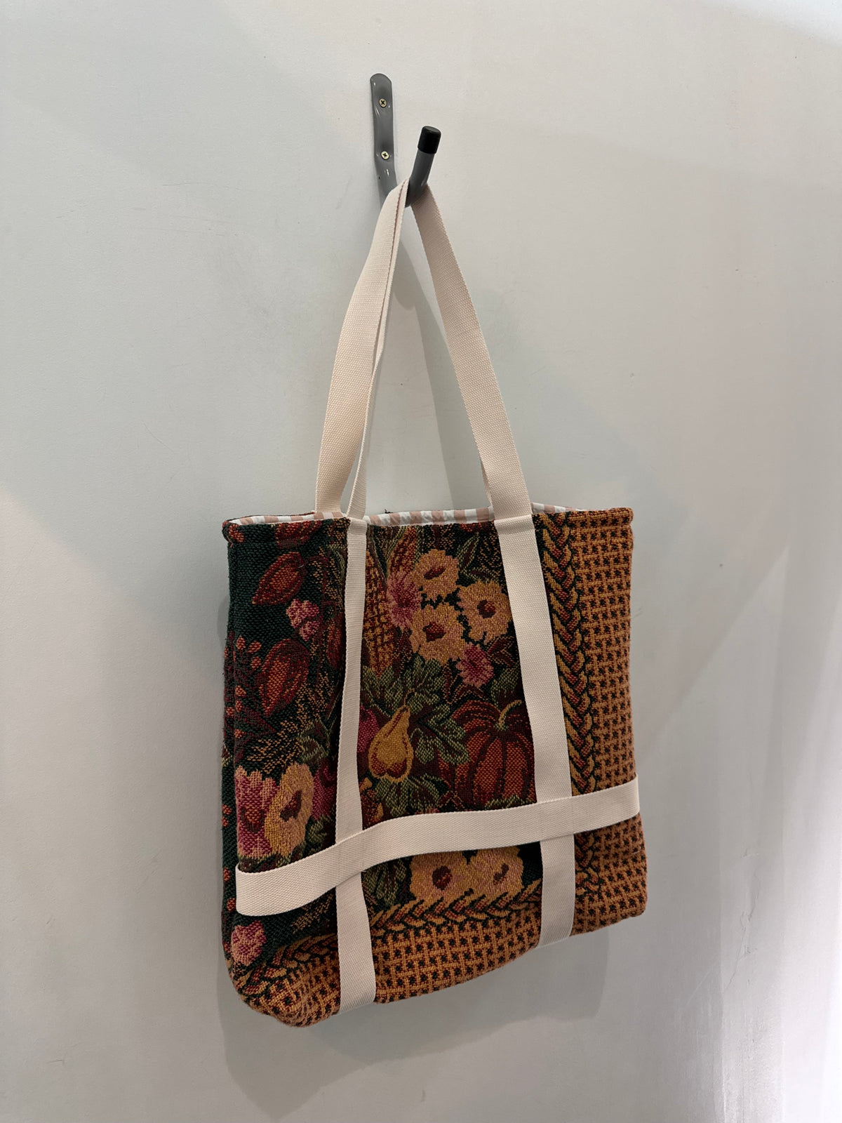 Haselden Handcrafted Tapestry Hat Holder Tote Bag