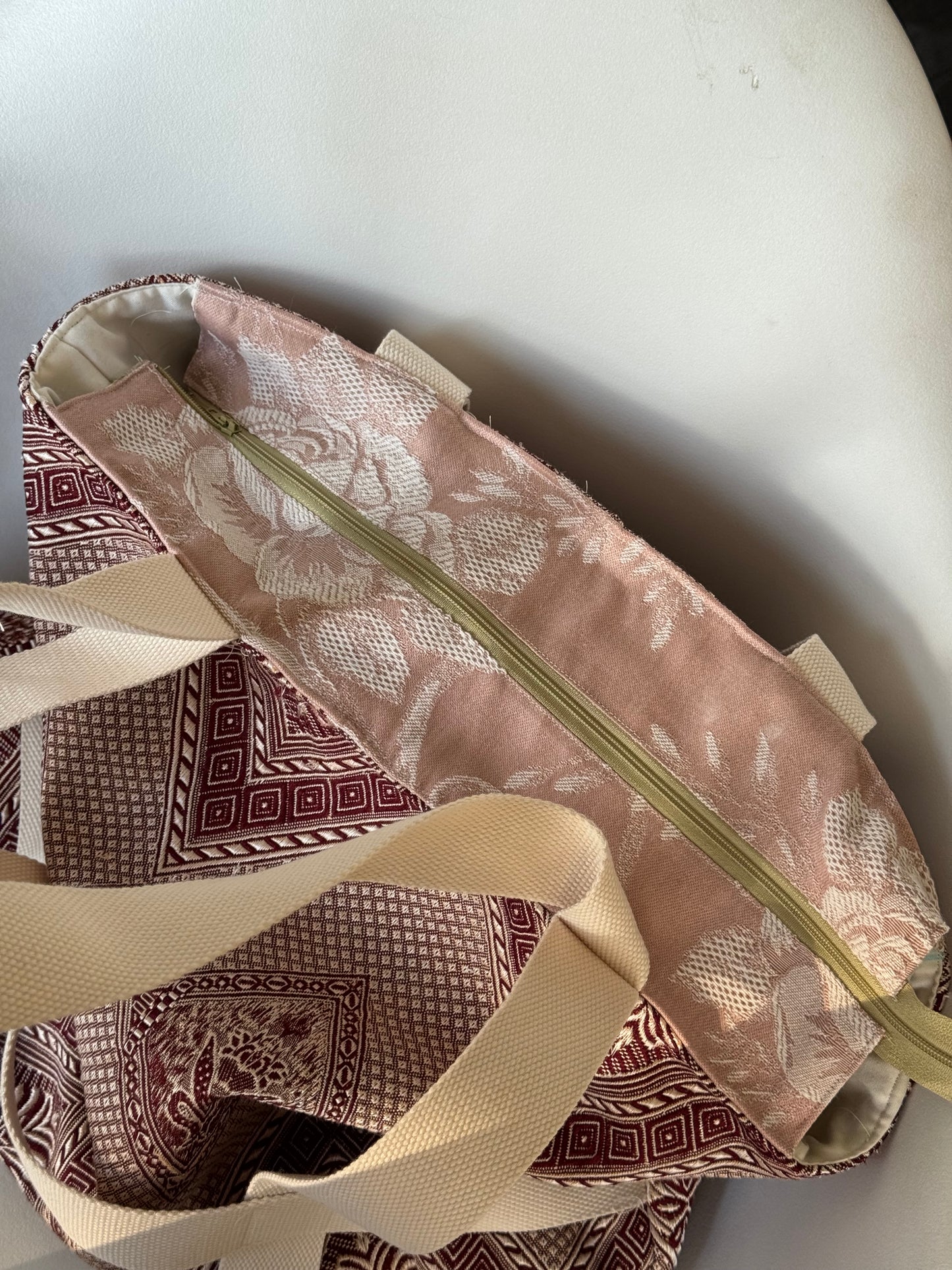 Manga Handcrafted Small Hat Holder Tote Bag