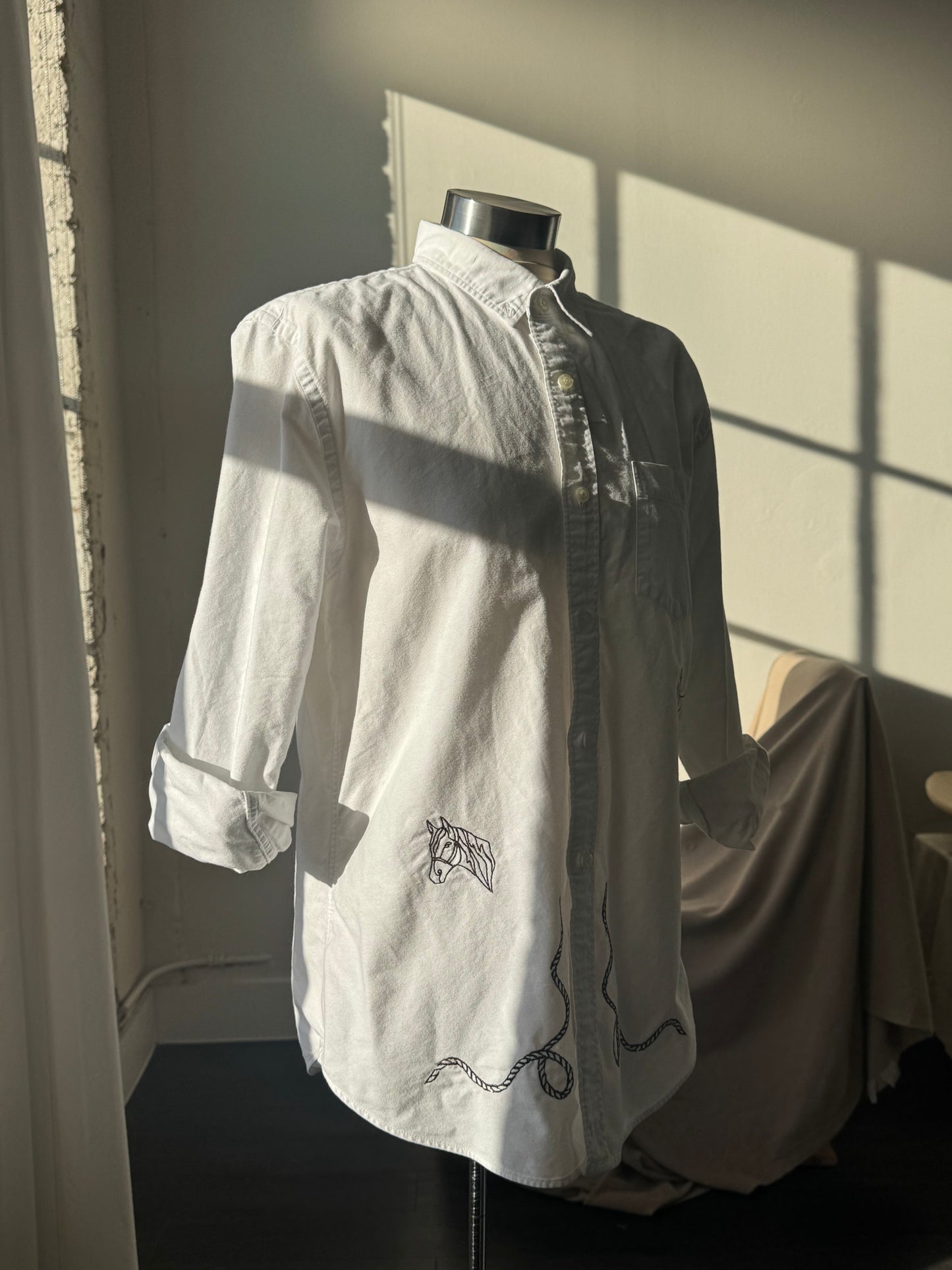 Jaxson Handcrafted Embroidered Button Down