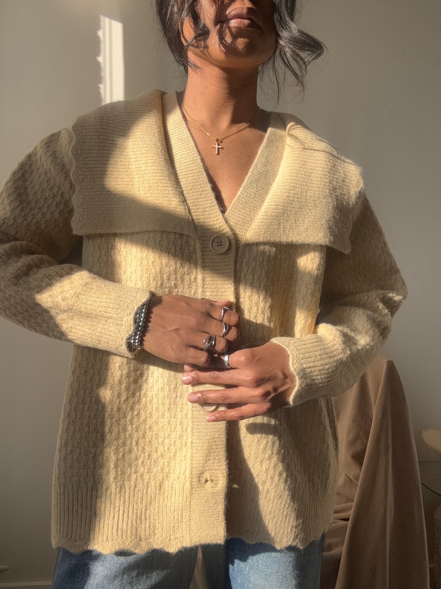 Cynthia Knit Sweater In Manila