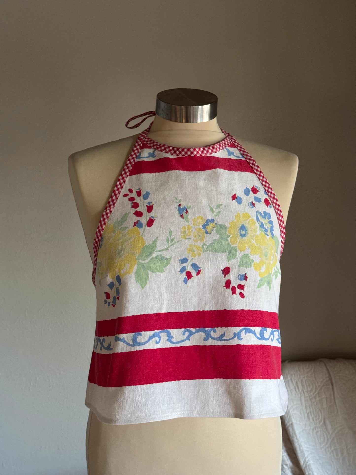 Brenda Handcrafted Vintage Halter Top