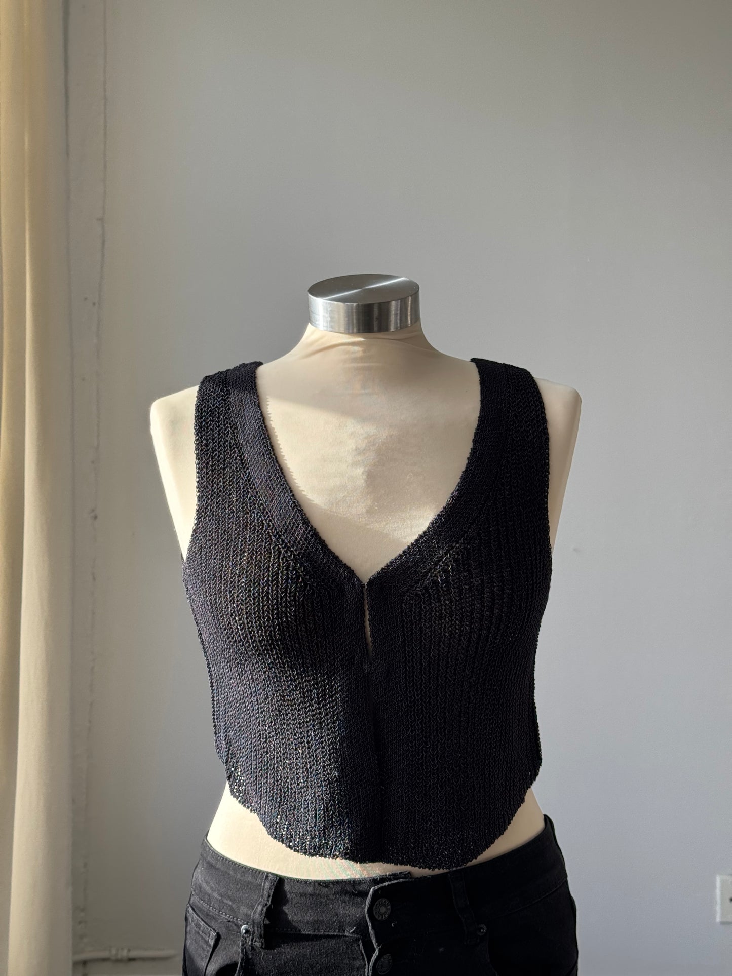 Reagan Vest In Black