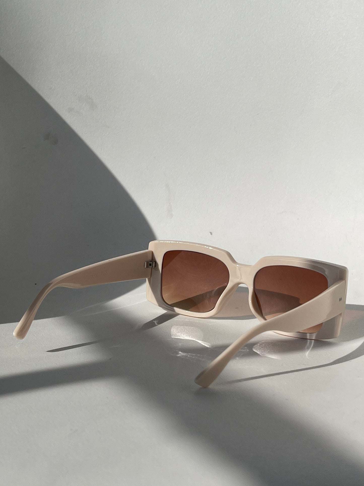 Celine Classic Square Sunglasses In Cream