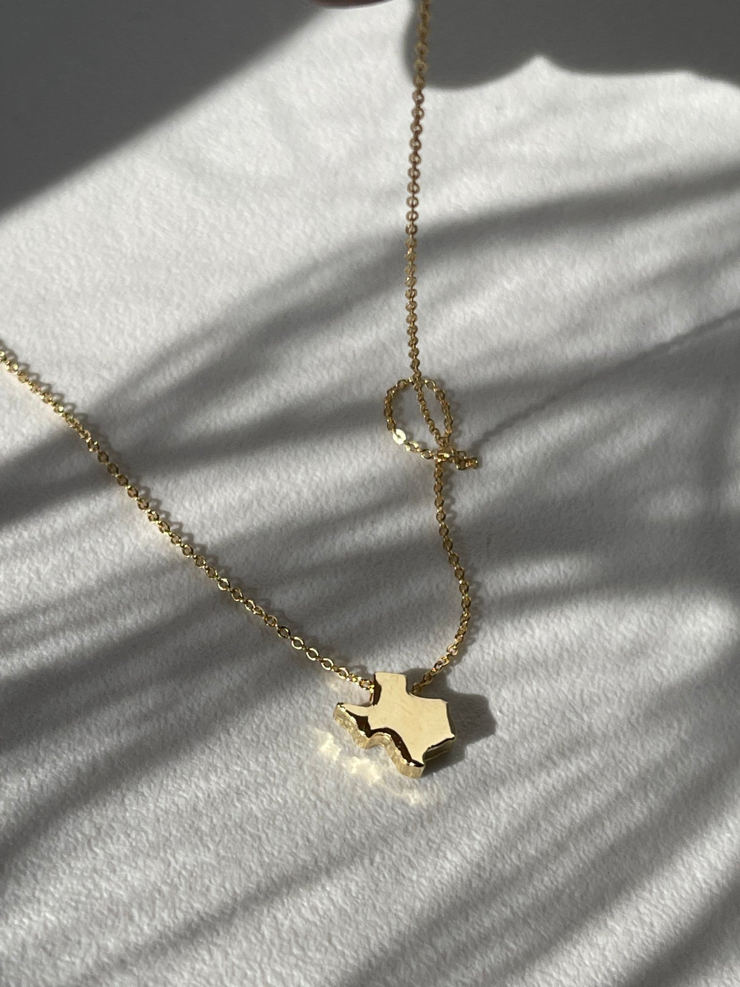 Maverick 14K Gold Dipped Texas Mini Mirror Statement Necklace In Gold