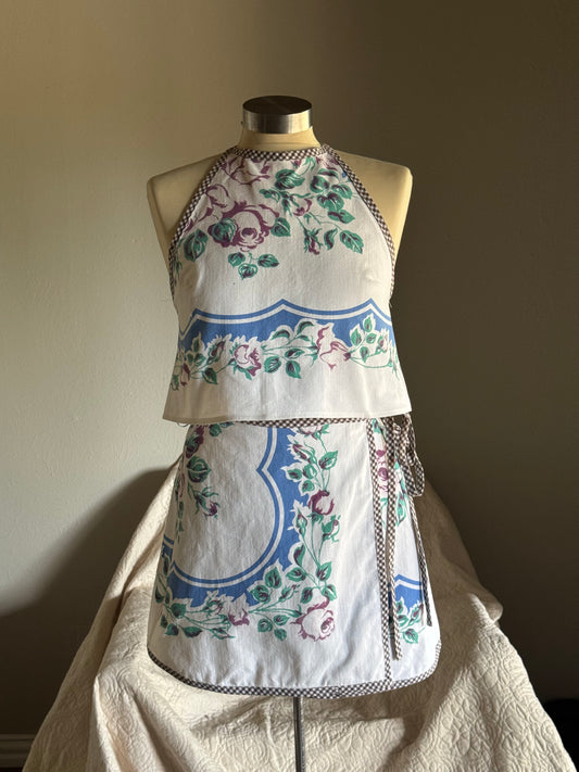 Delaney Handcrafted Vintage Wrap Skirt