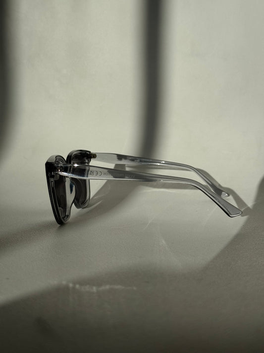Barbell Stud Sunglasses In Grey