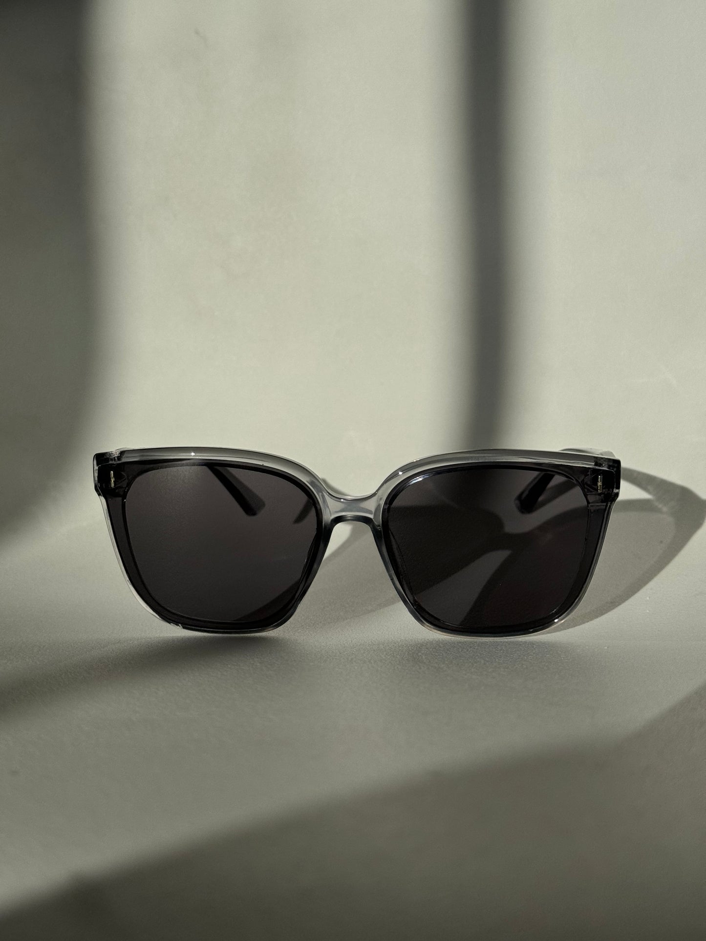 Barbell Stud Sunglasses In Grey