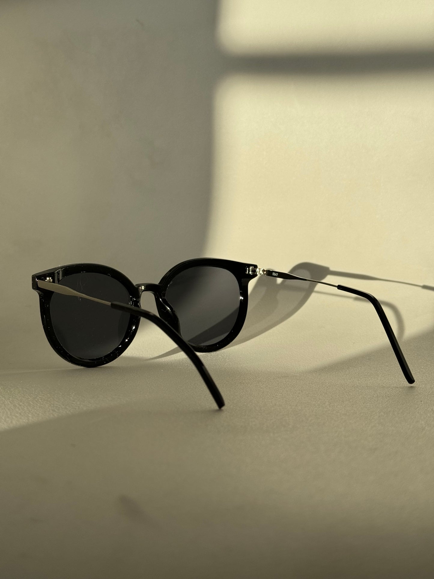 Patrick Tri Stud Sunglasses In Black