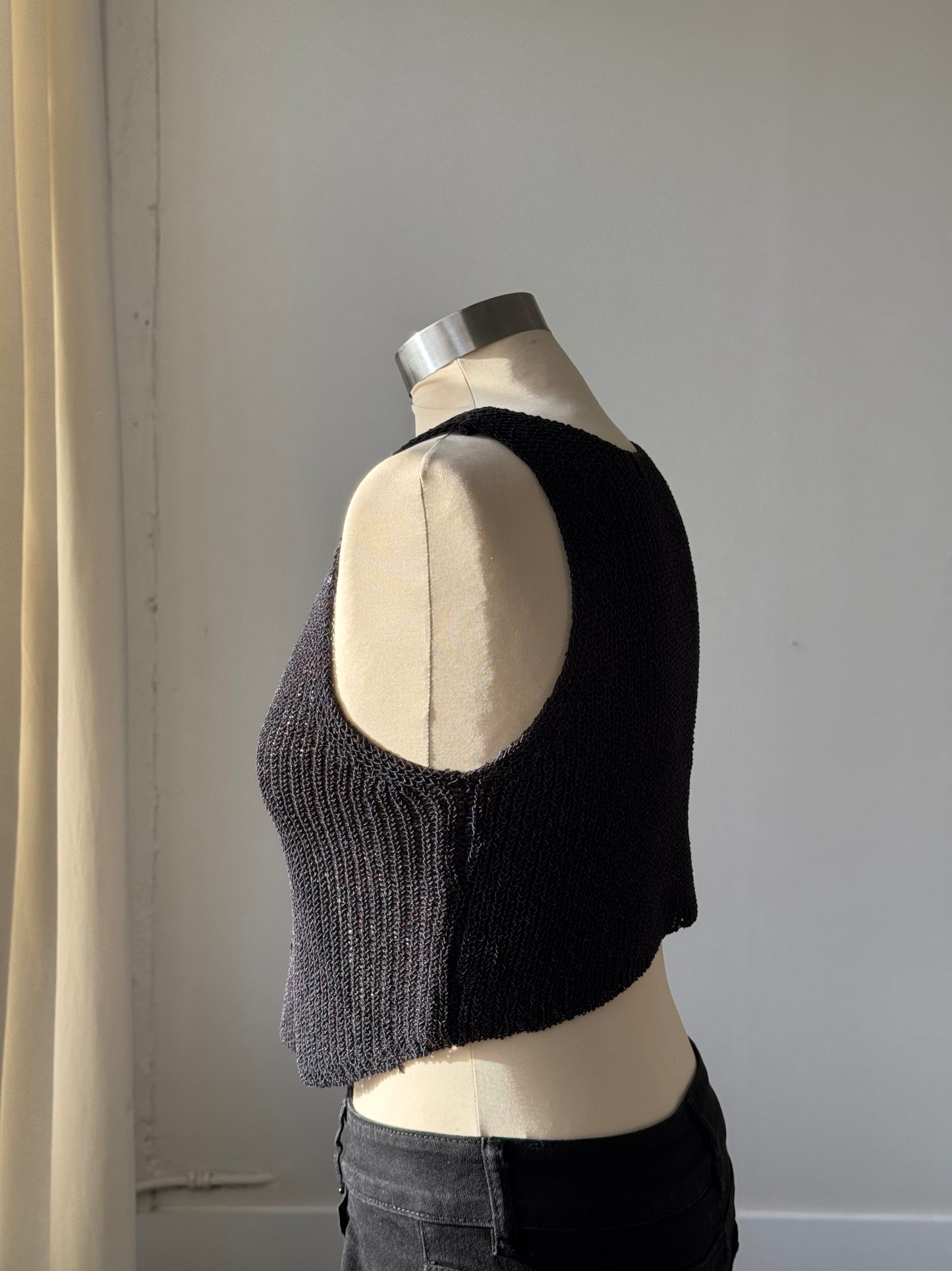 Reagan Vest In Black
