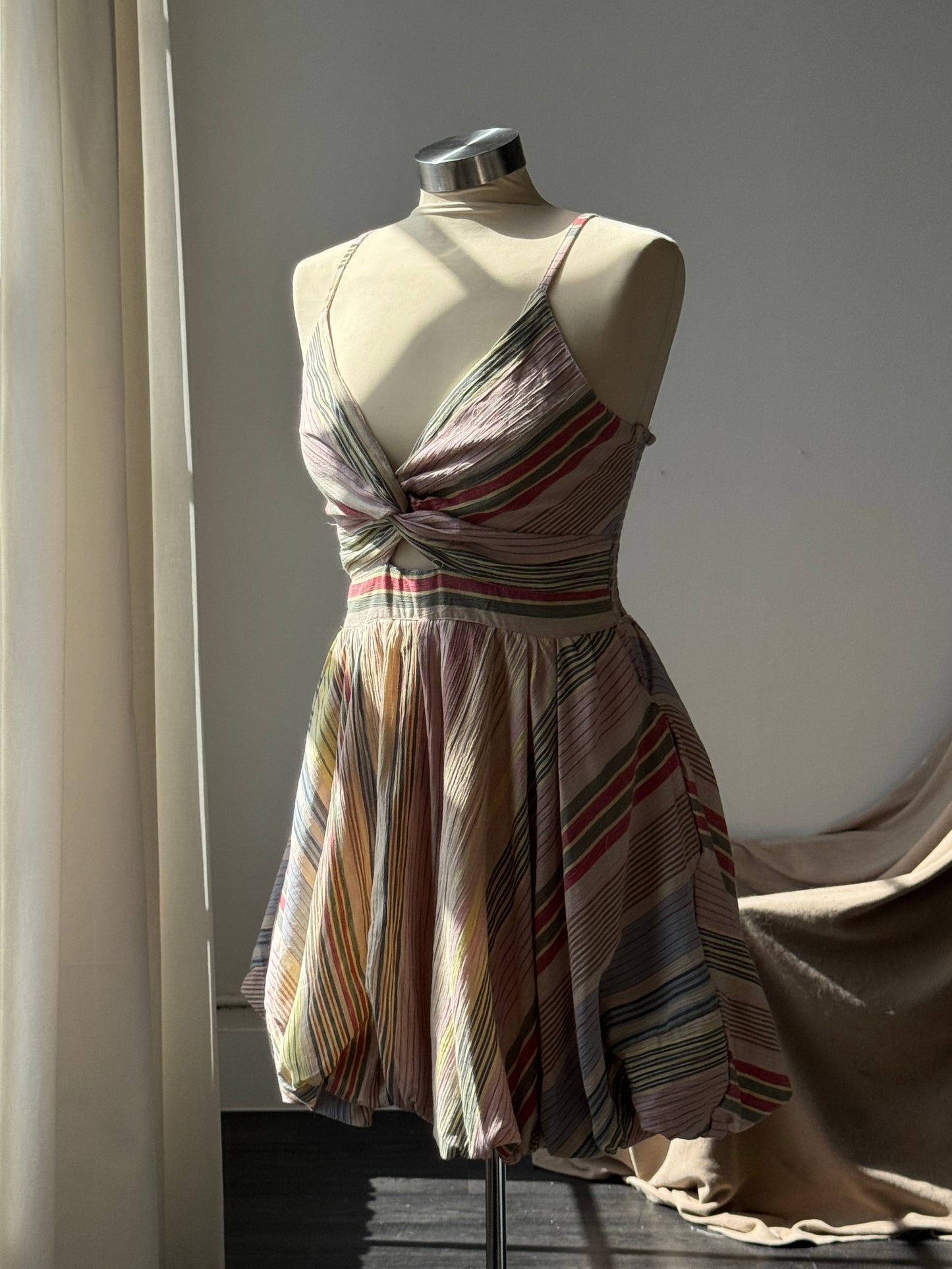 Jeanette Striped Cloud Dress