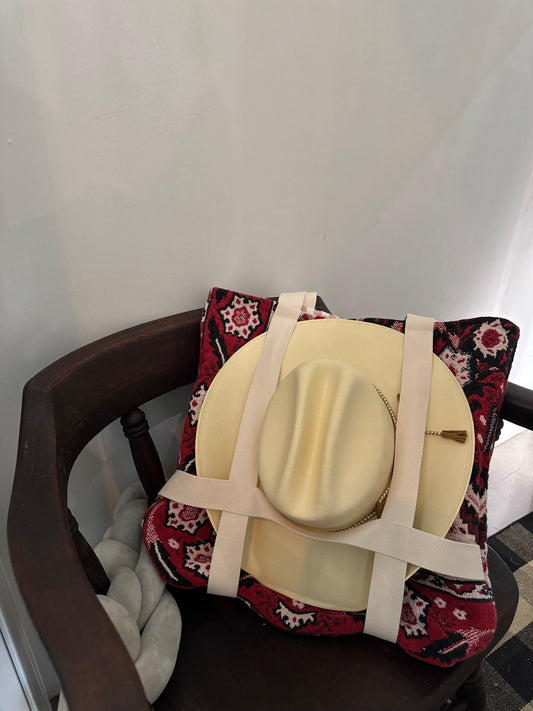 Haselden Handcrafted Hat Holder Tote Bag