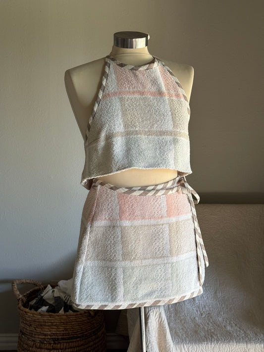 Delaney Handcrafted Towel Wrap Skirt