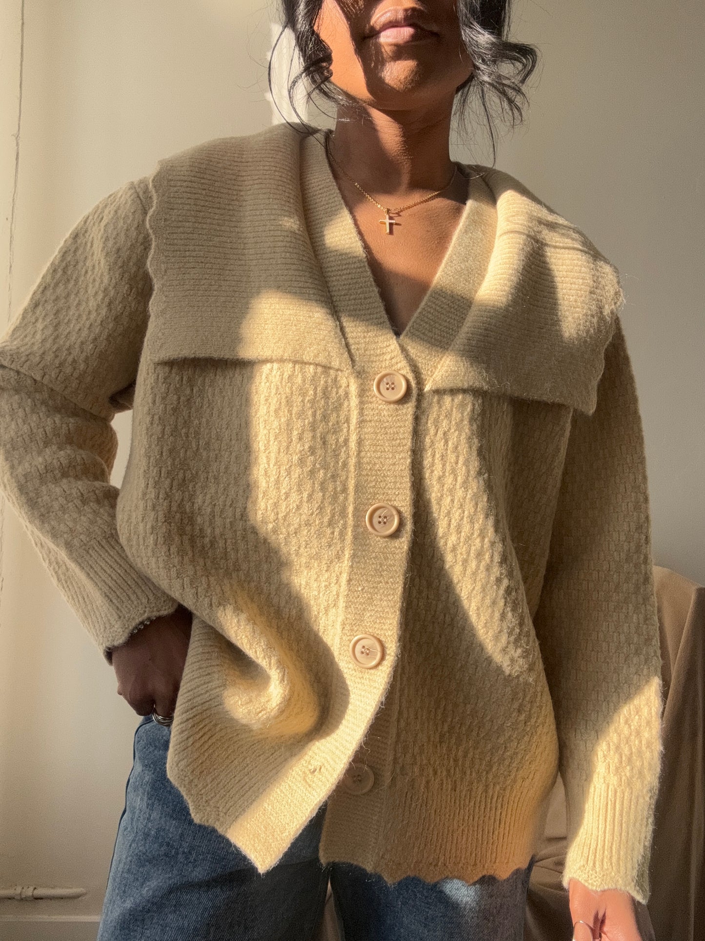 Cynthia Knit Sweater In Manila