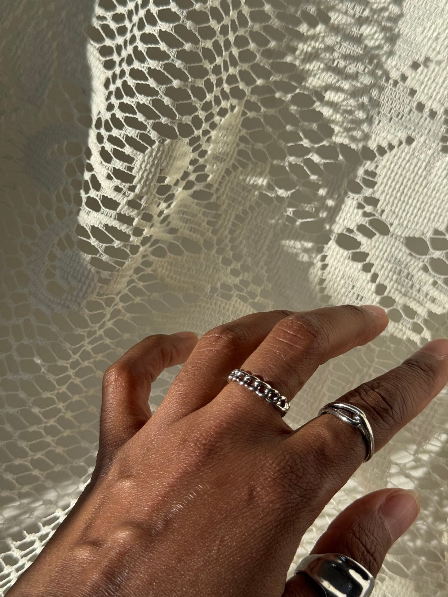 Helena Classics Link Ring In Silver