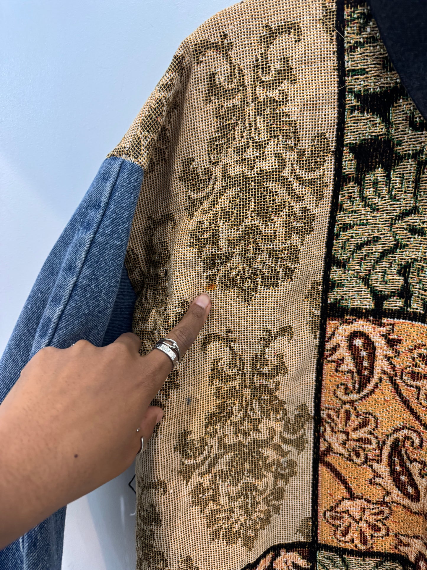 Joseph Handcrafted Tapestry 90s Style Jacket