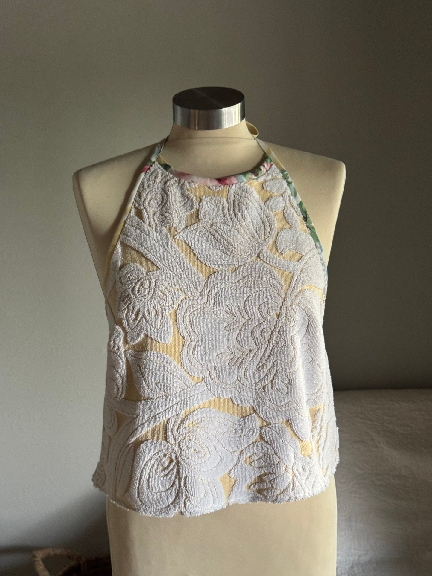 Brenda Fae Handcrafted Vintage Halter Top