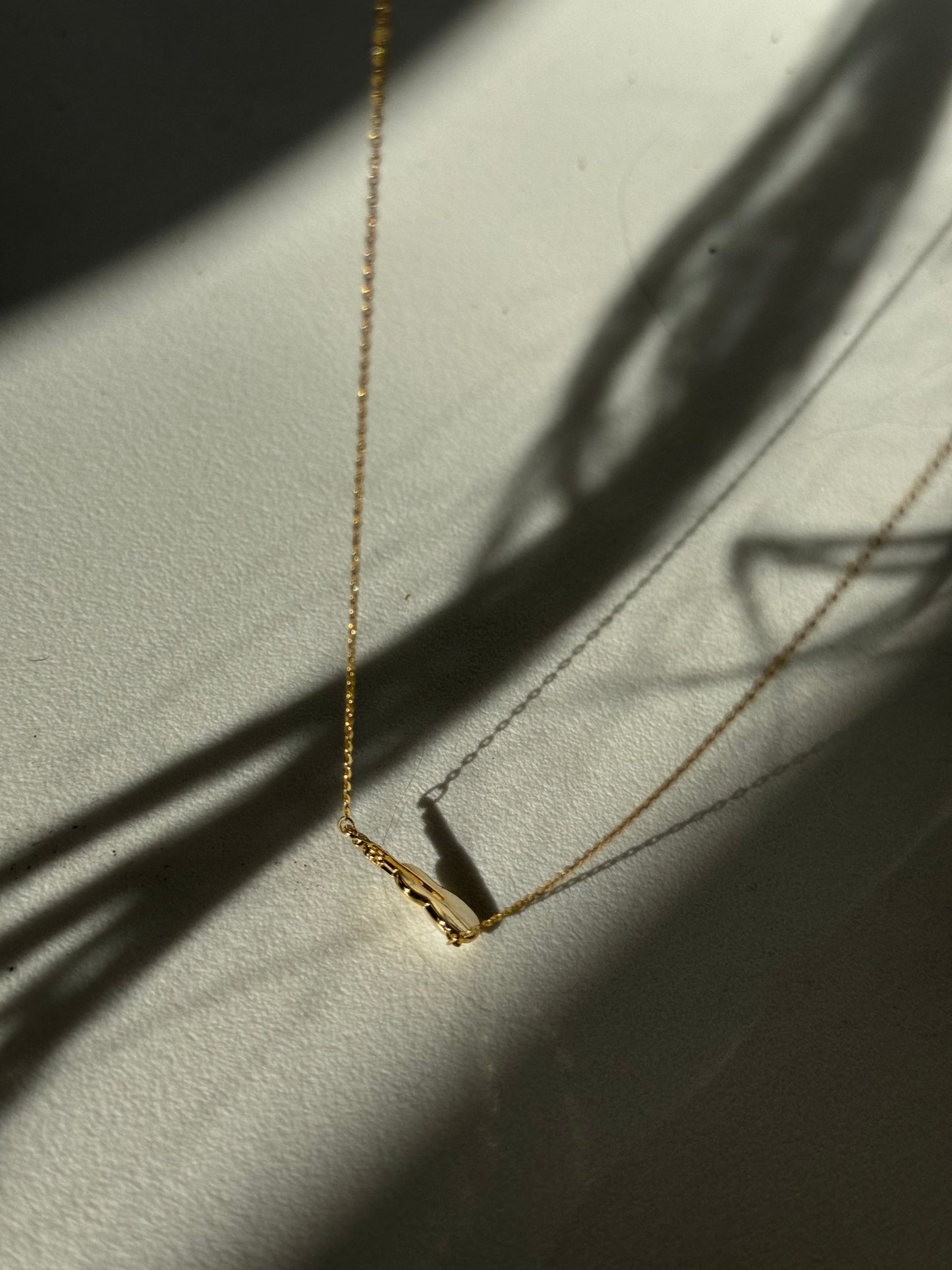 Nash Guitar Gold Dipped & Resin Charm Necklace