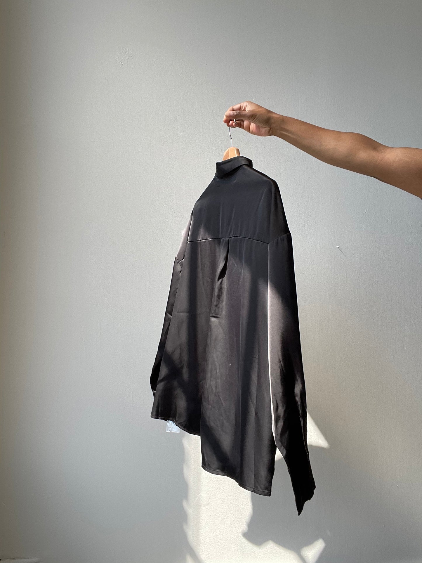 Lamesa Like Butter Button Down In Black