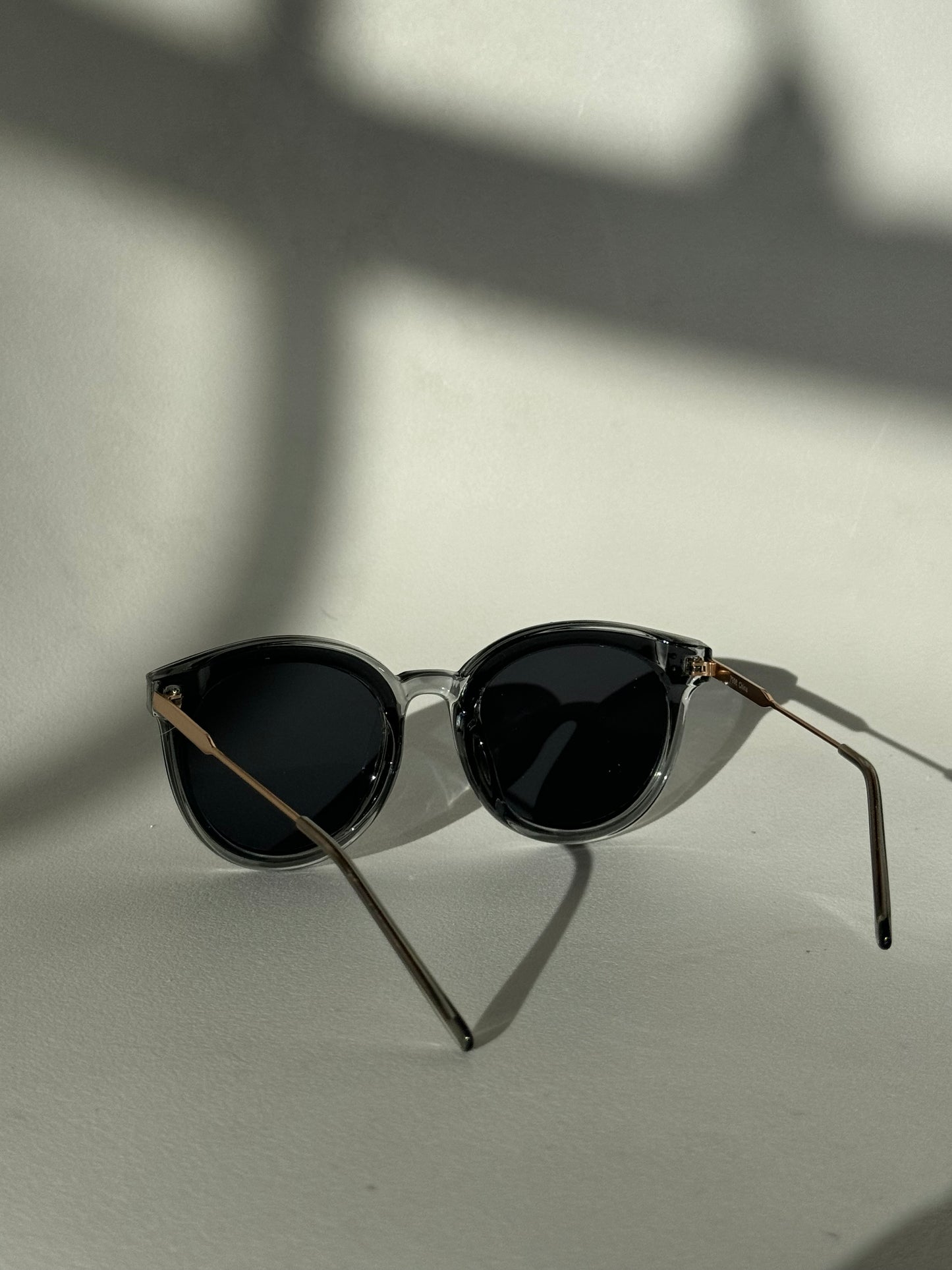 Priscilla Tri Stud Sunglasses In Smoke