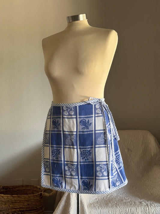 Delaney Handcrafted Vintage Wrap Skirt