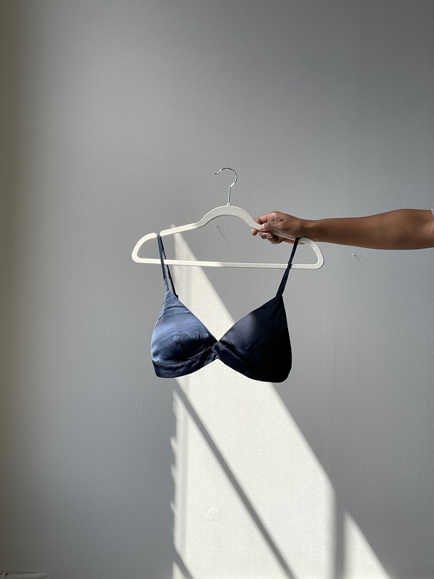 Lamesa Like Butter Bralette In Navy