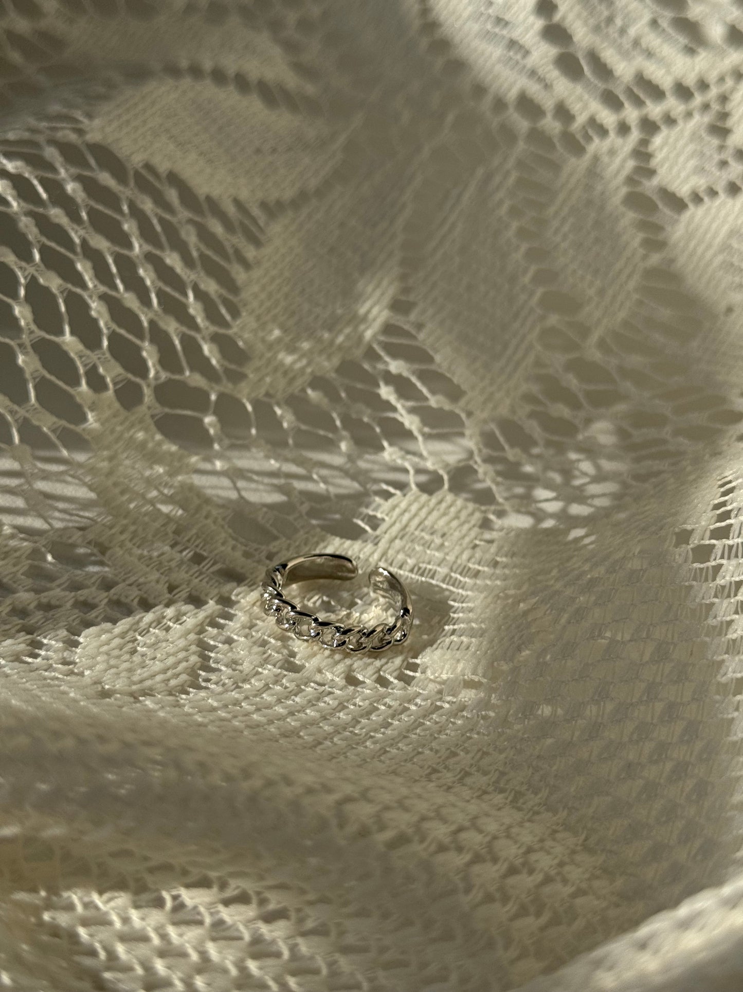 Helena Classics Link Ring In Silver
