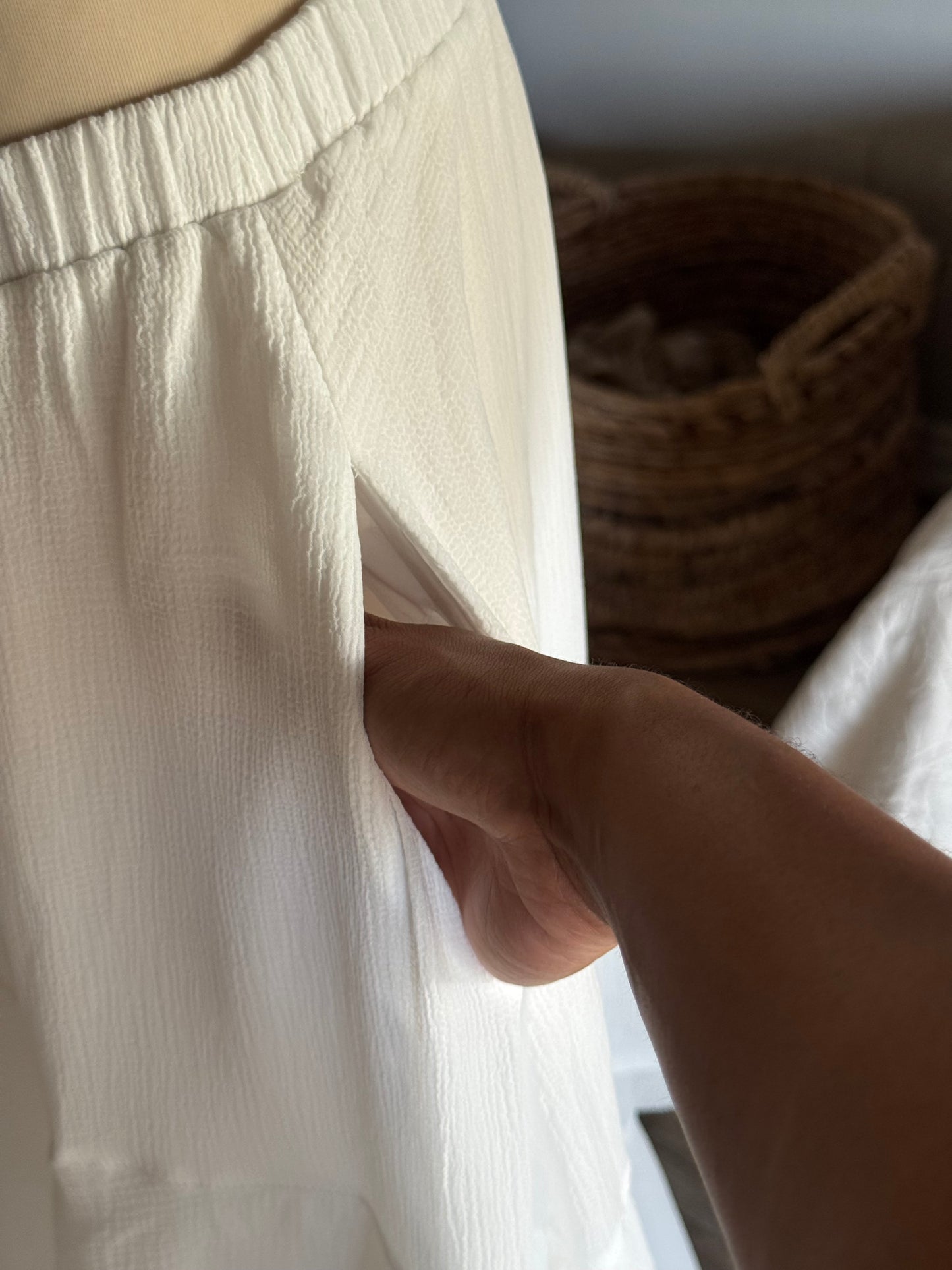 Marlin Ruffled Maxi Skirt In Cloud White