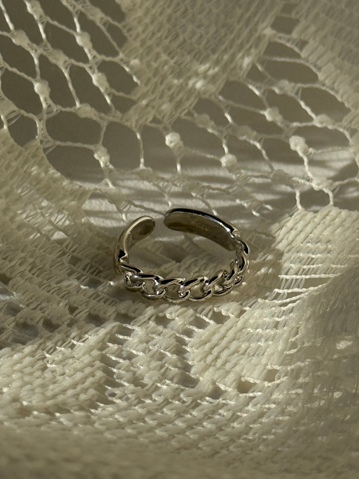 Helena Classics Link Ring In Silver