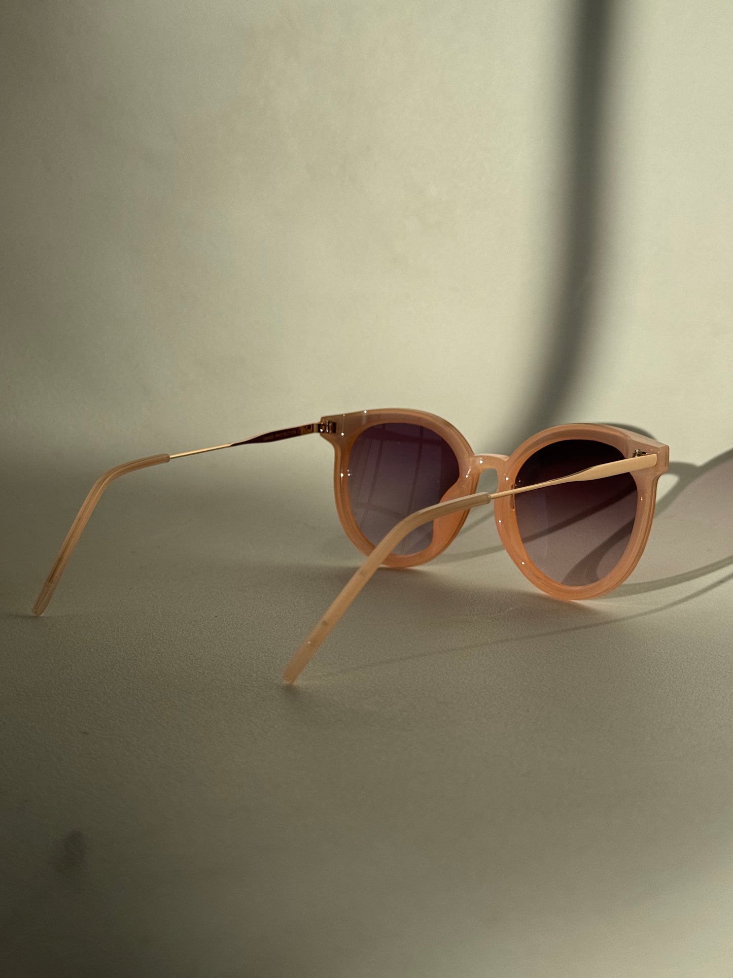 Patrick Tri Stud Sunglasses In Blush