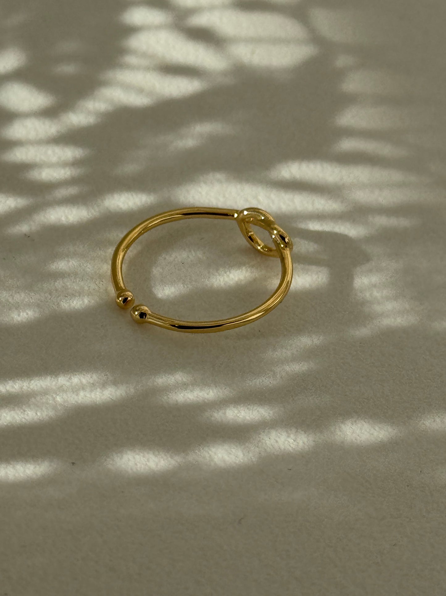 Forney Forgot Me Knot Ring In Gold 