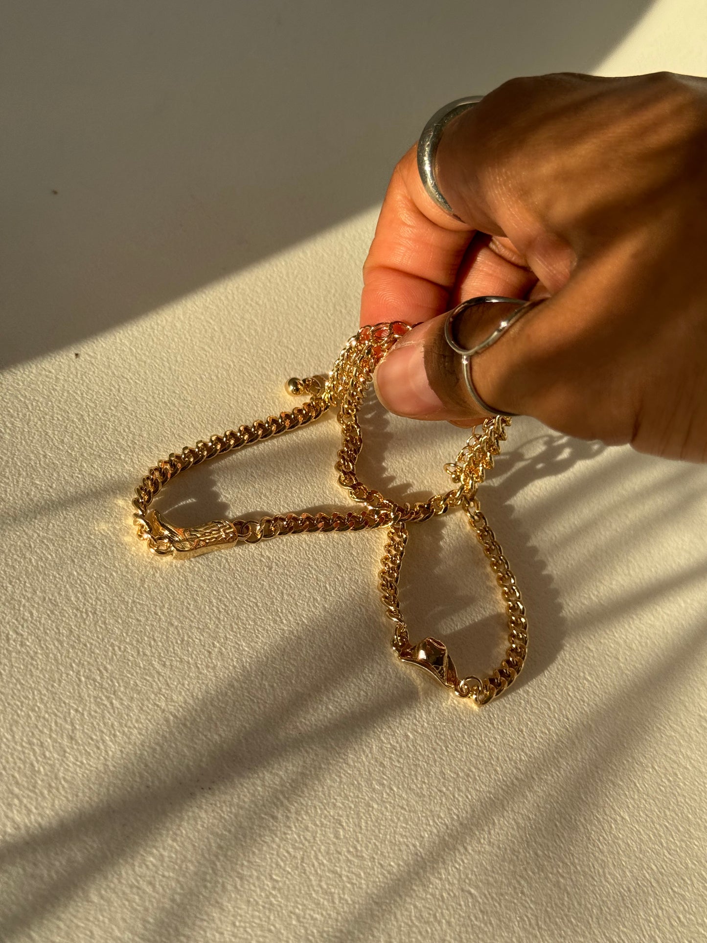 Yoakam Boot & Hat Charm Bracelet Set In Gold