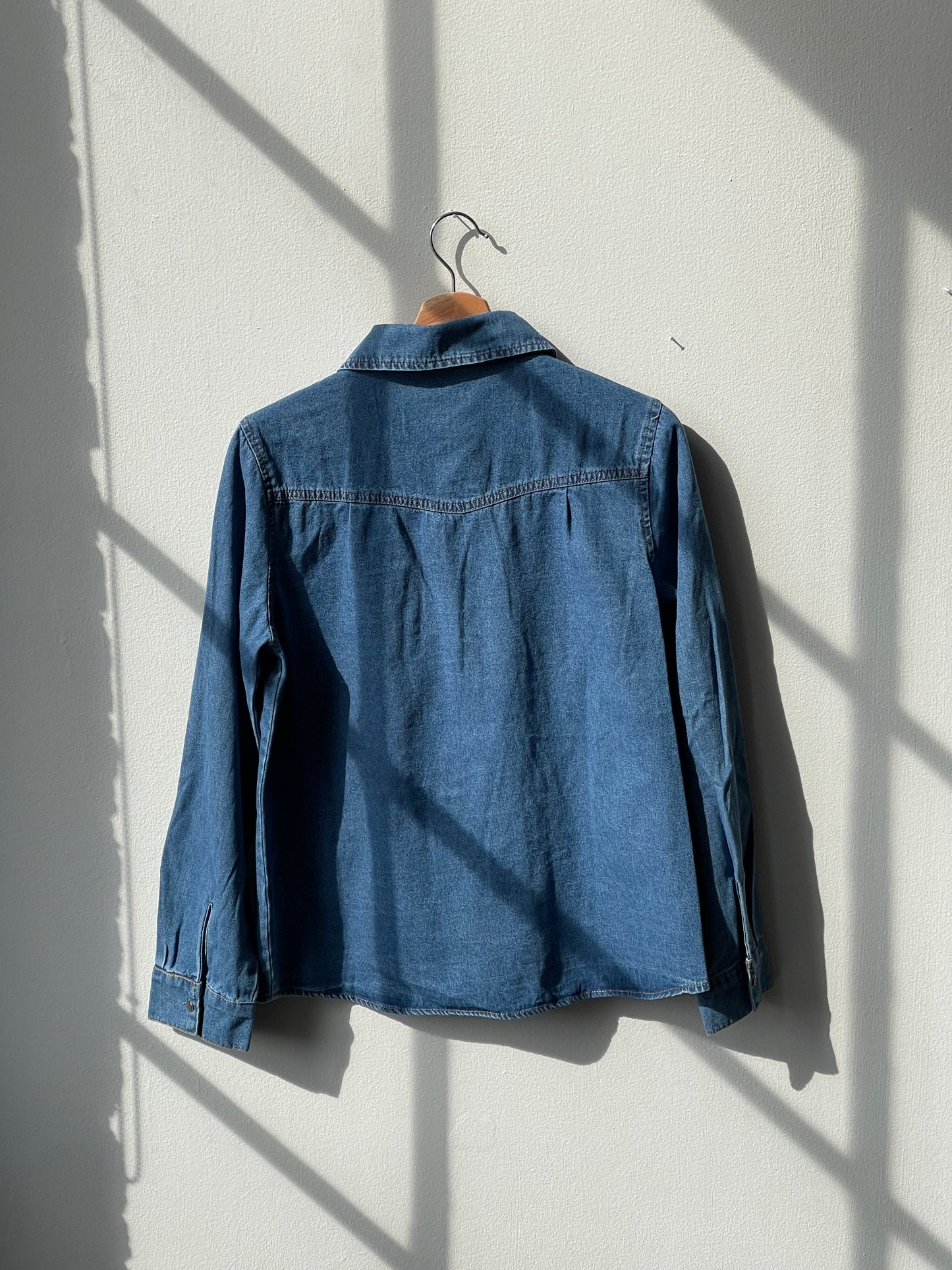 Cassidy Classic Long Sleeve Denim Button Down