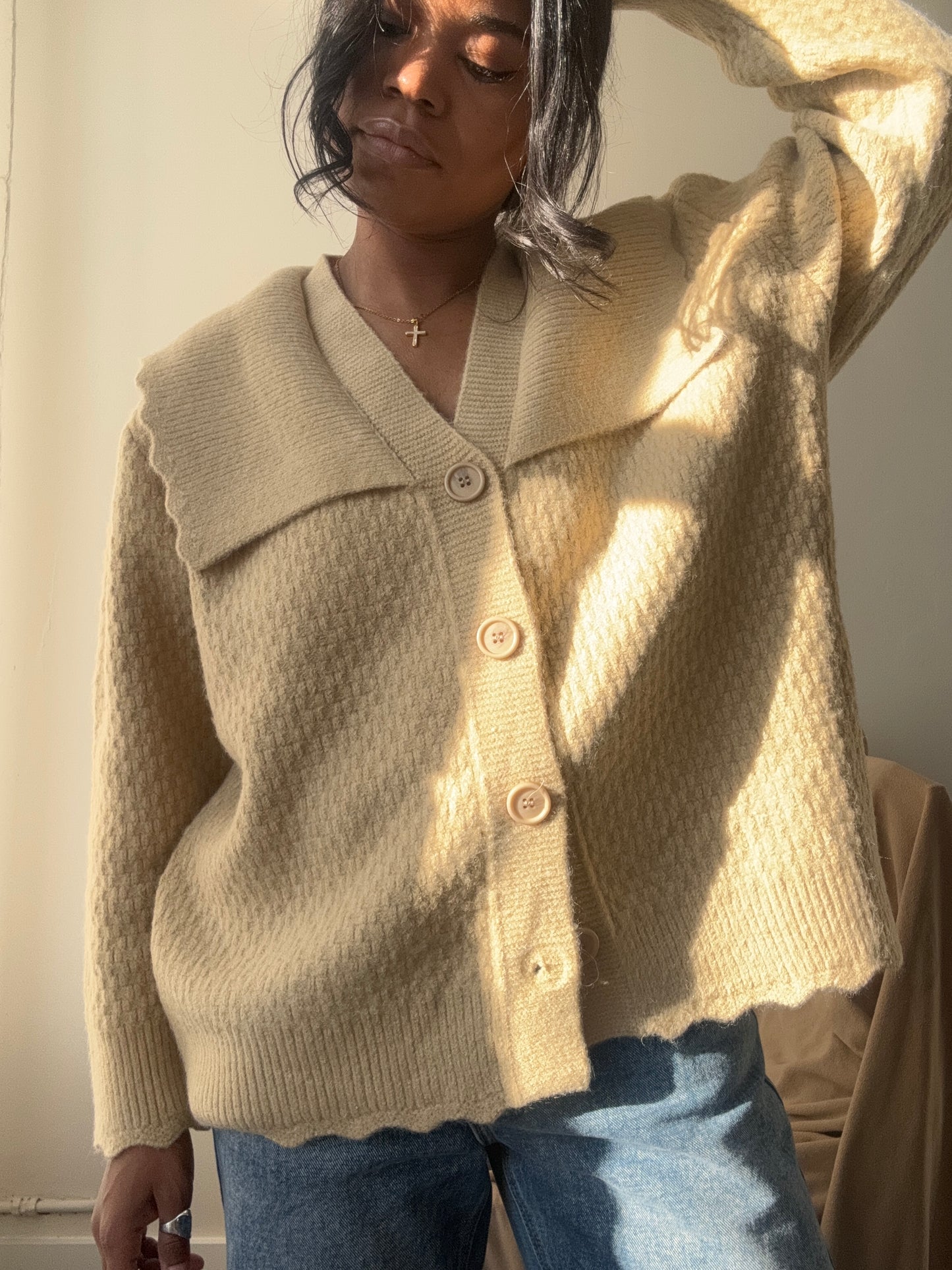 Cynthia Knit Sweater In Manila