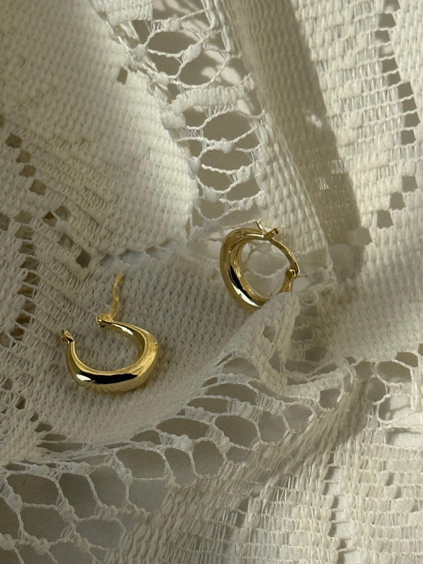 Thomas Classic Hoop Earring In Gold