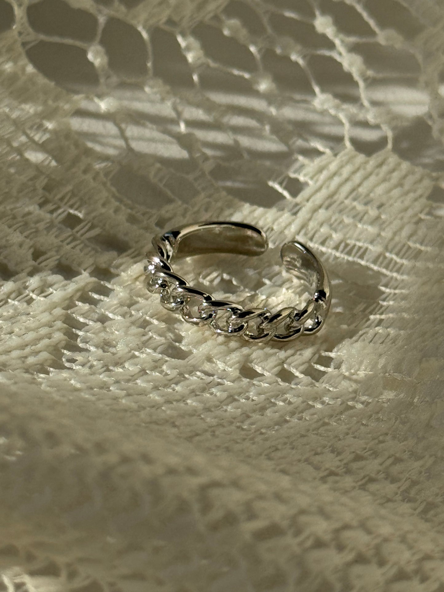 Helena Classics Link Ring In Silver