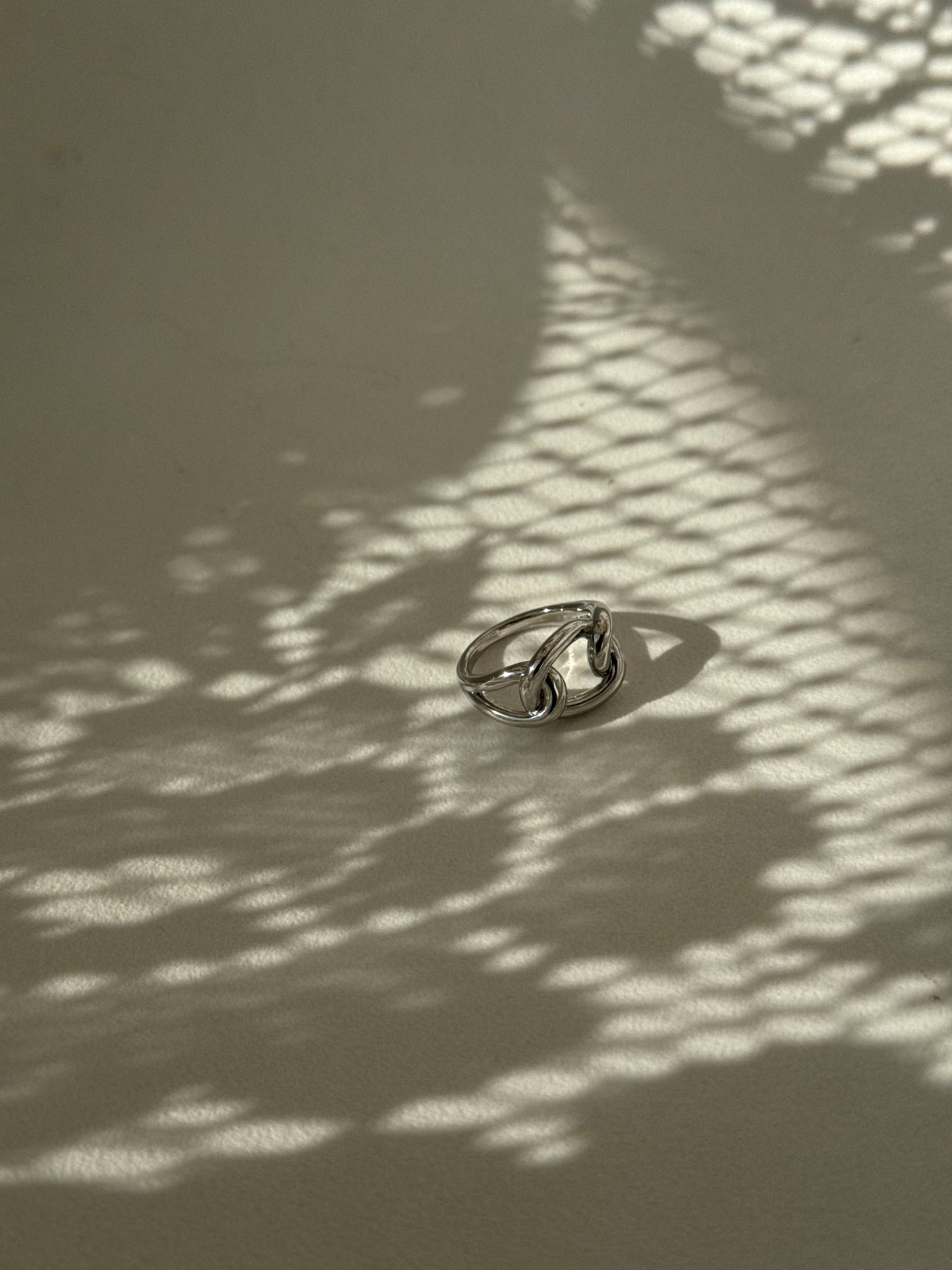 Paul Classic Single Link Ring In Silver
