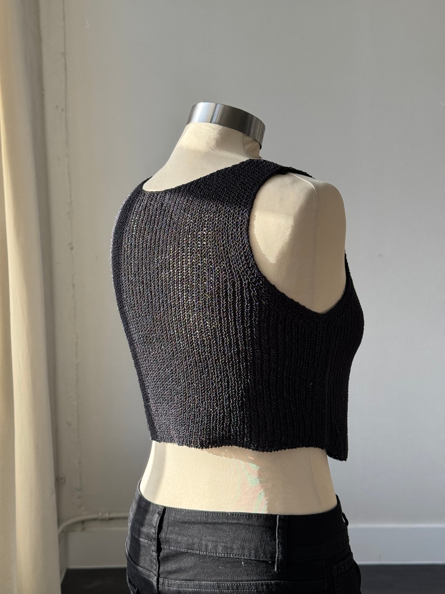 Reagan Vest In Black