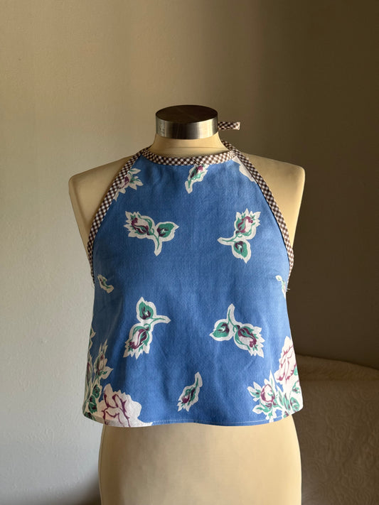 Brenda Handcrafted Vintage Halter Top