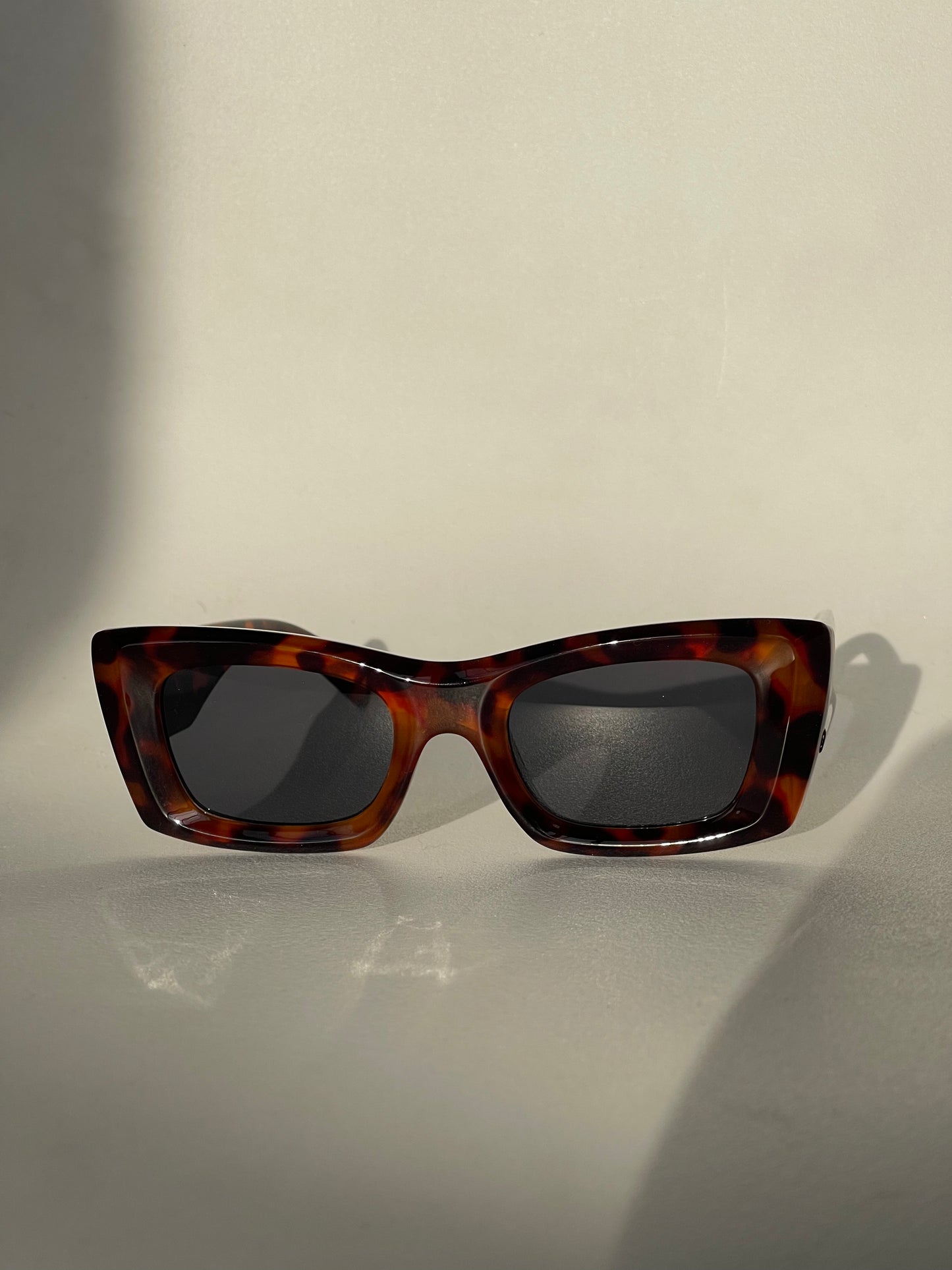 Paisley Retro Cut Sunglasses In Tortoise