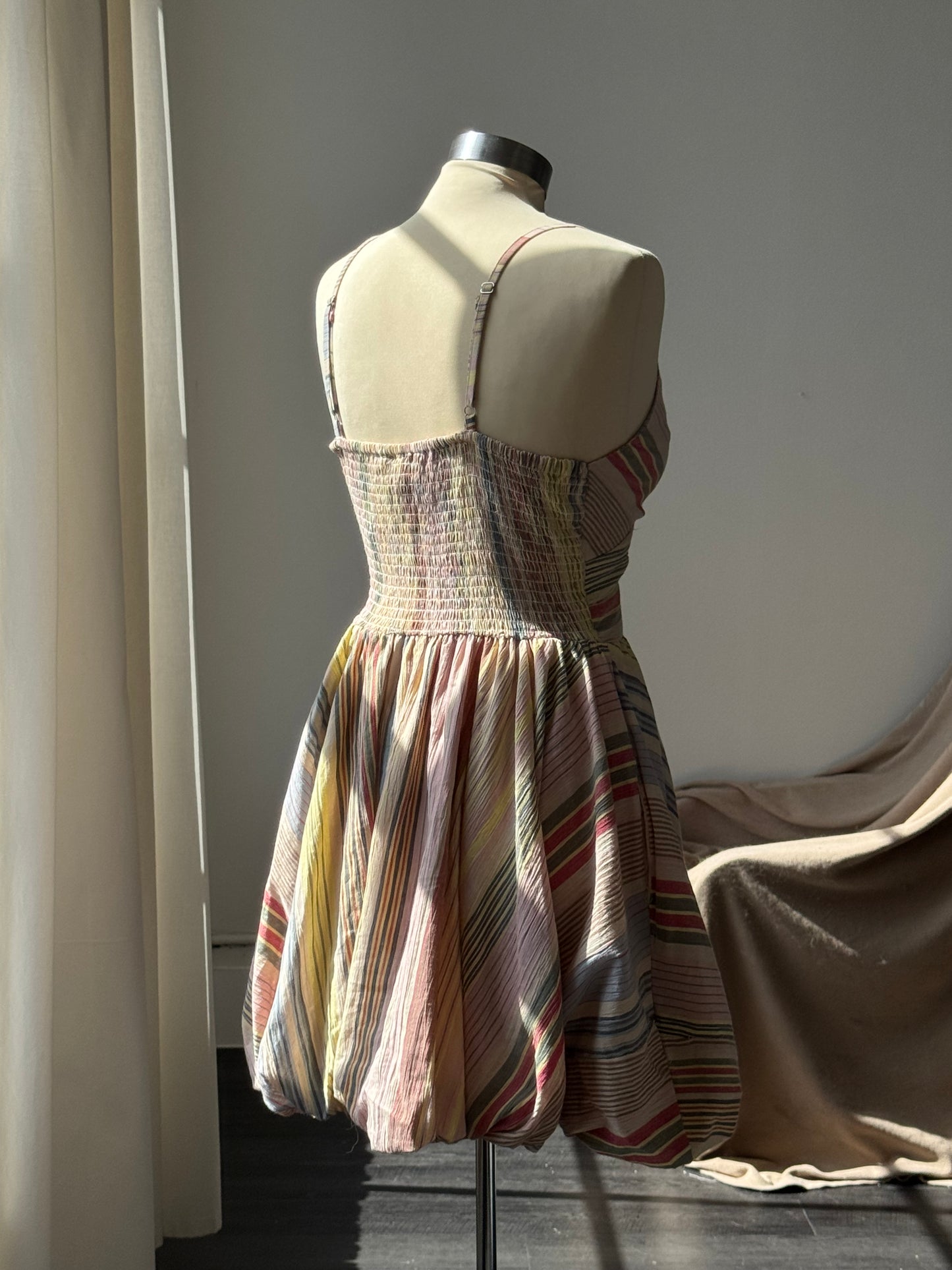 Jeanette Striped Cloud Dress