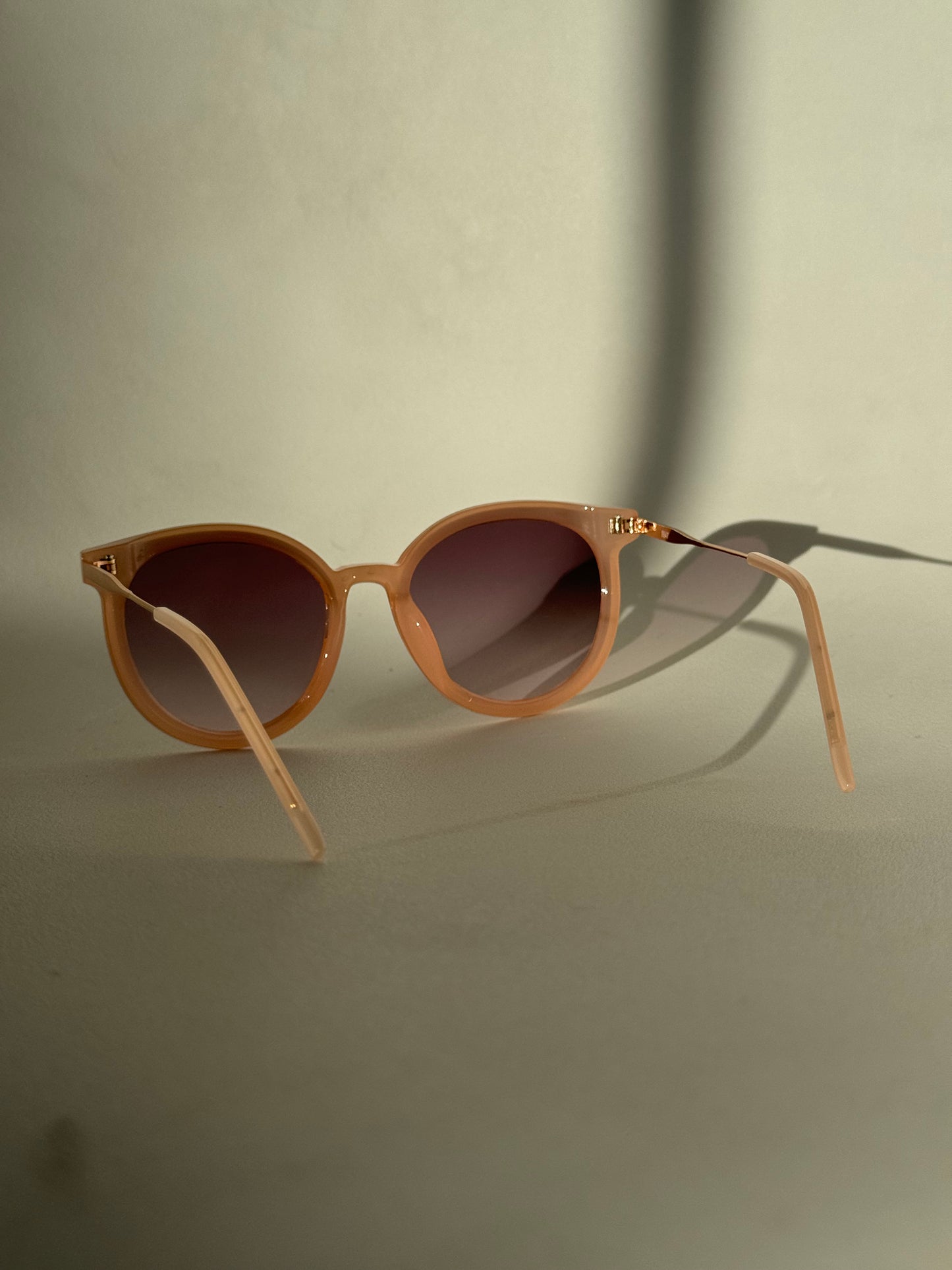 Patrick Tri Stud Sunglasses In Blush