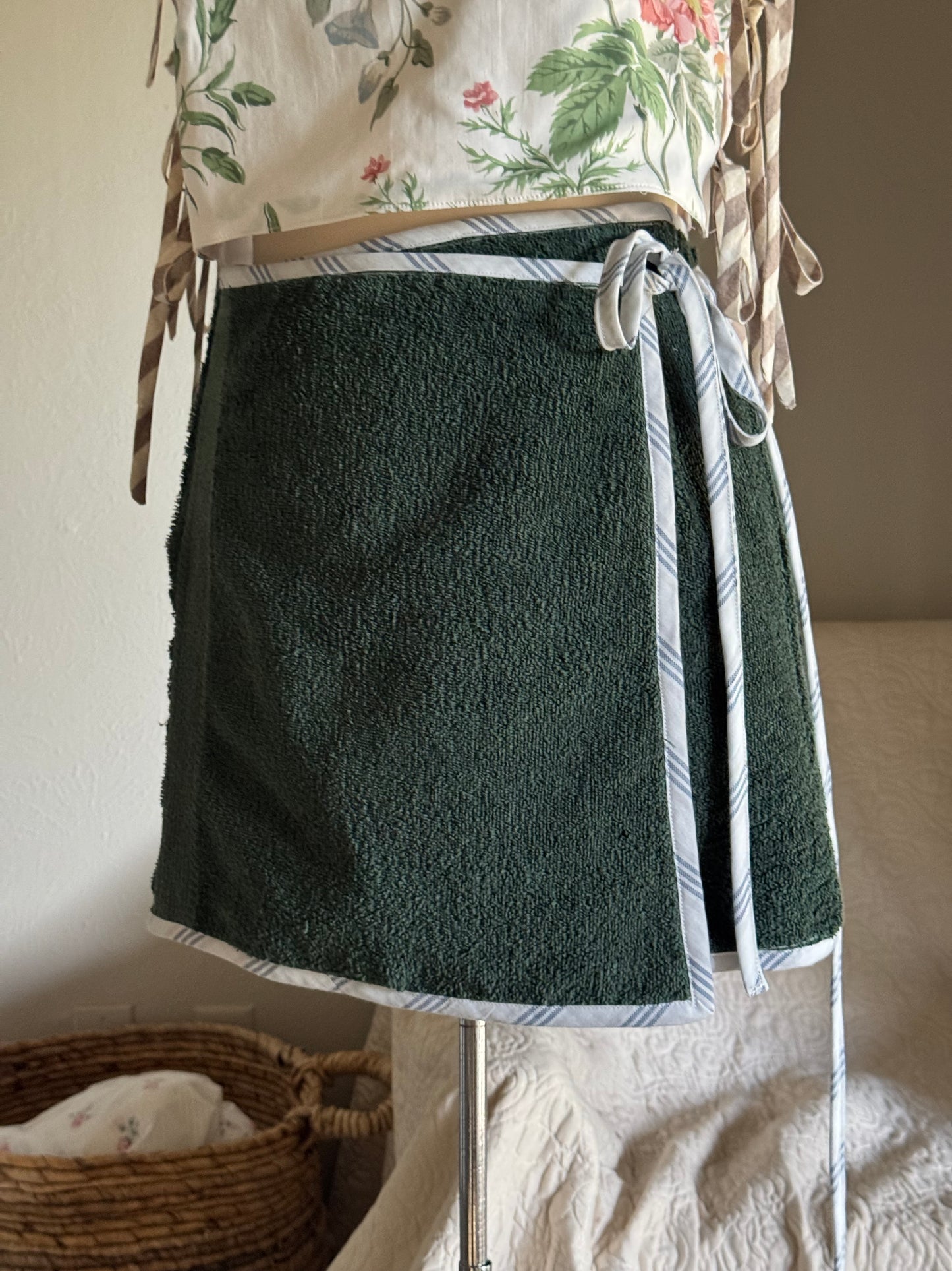 Delaney Handcrafted Towel Wrap Skirt