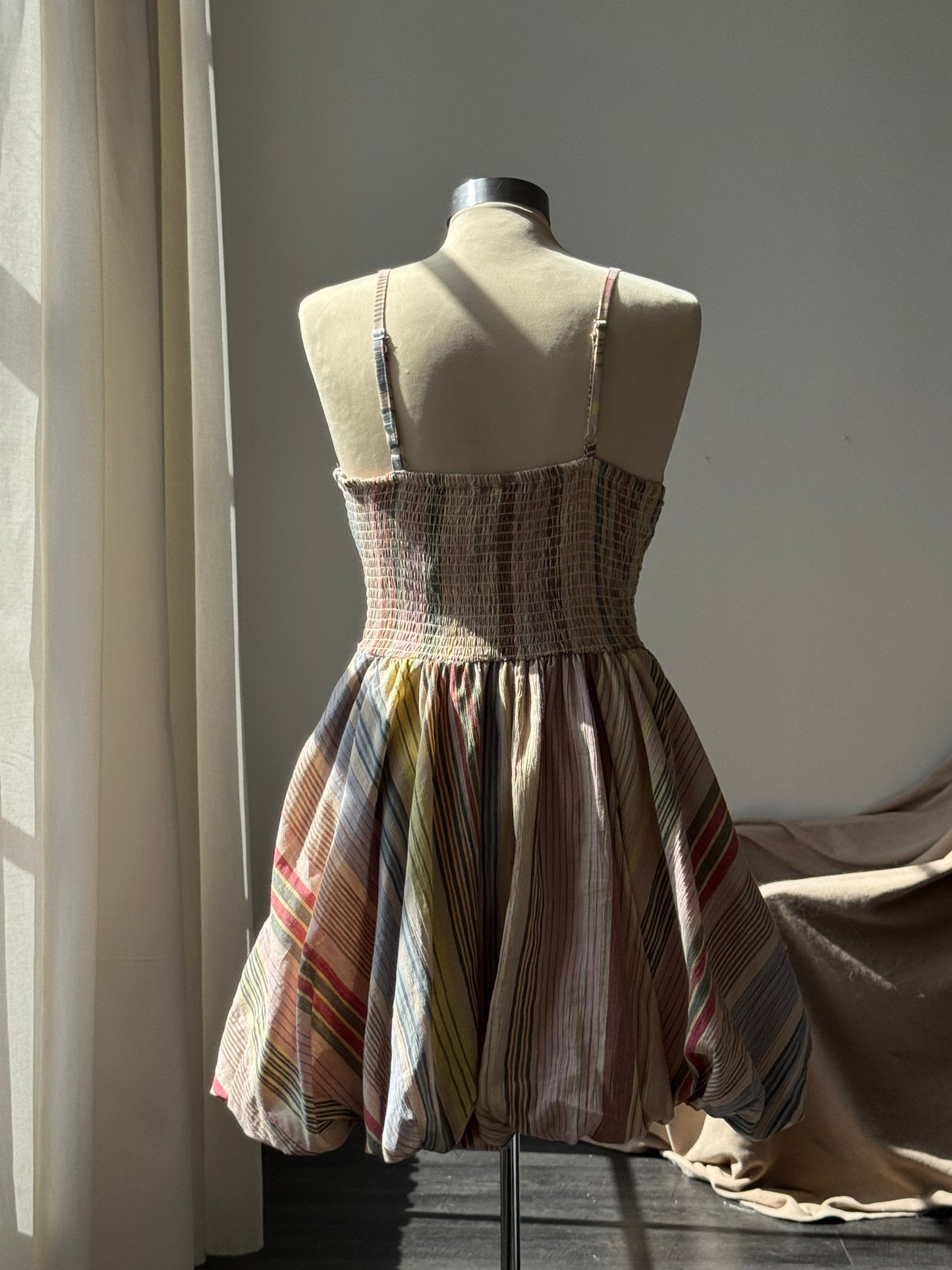 Jeanette Striped Cloud Dress