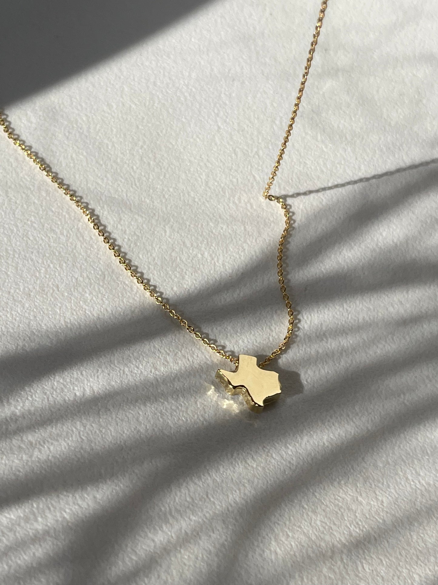 Maverick 14K Gold Dipped Texas Mini Mirror Statement Necklace In Gold