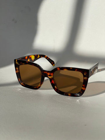 Leah Sunglasses In Full Tortoise