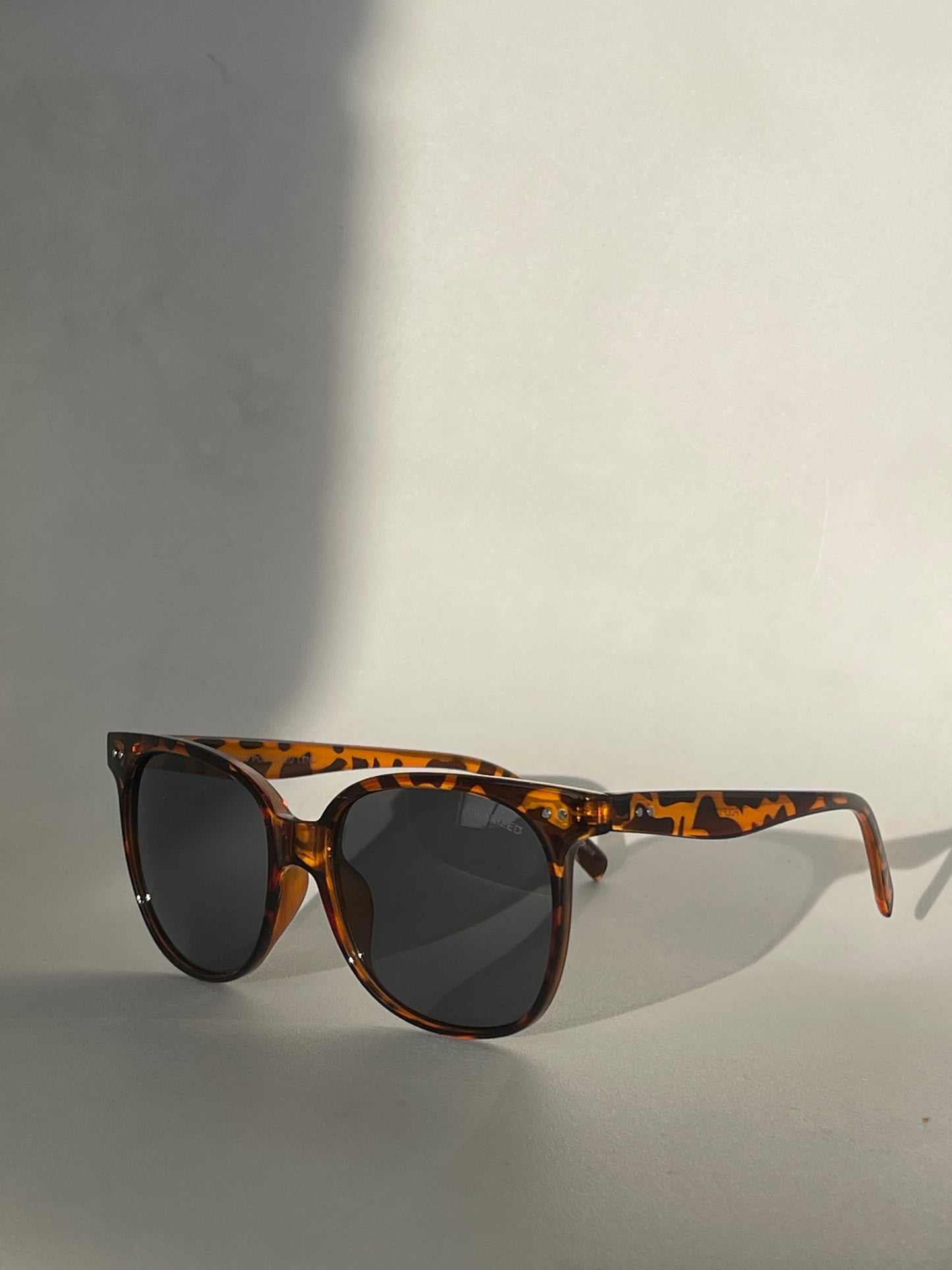 Henley Classic Double Stud Sunglasses In Tortoise