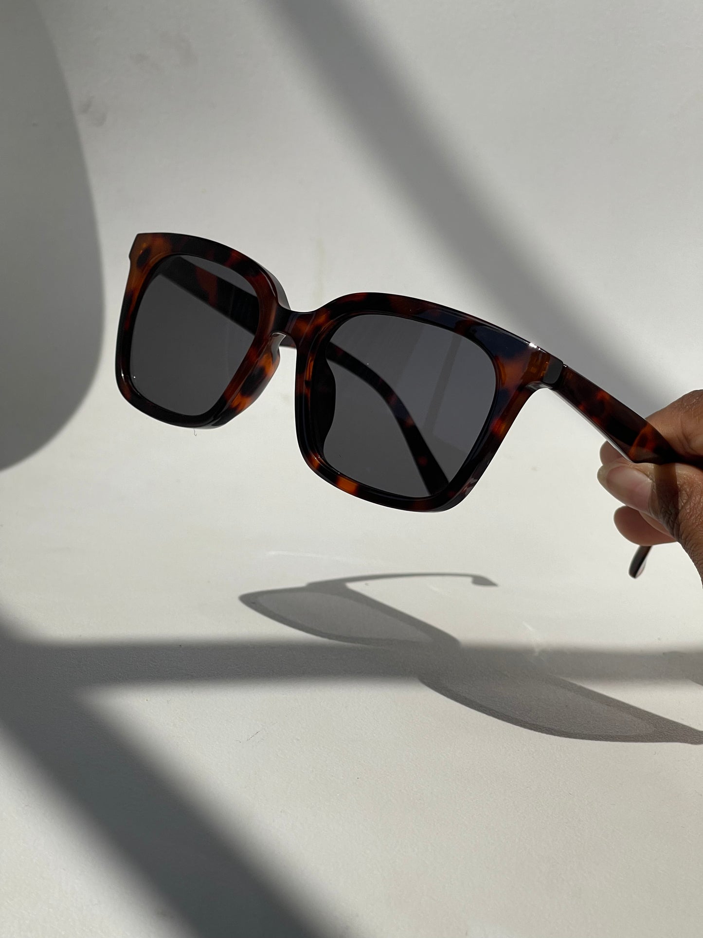 Fenya Classic Square Sunglasses In Tortoise