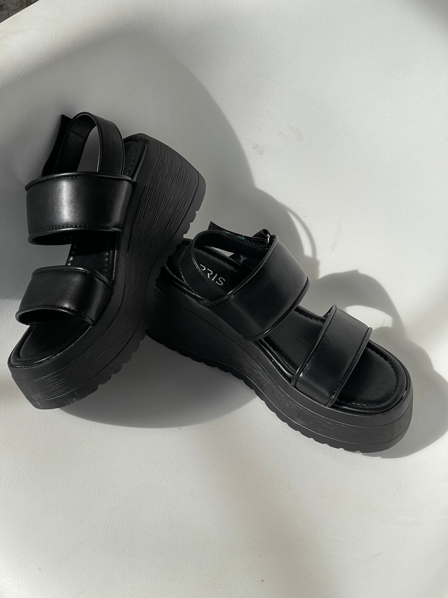 Padre Platform Summer Sandal In Black